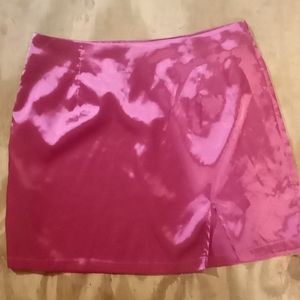 SHEIN pink skirt